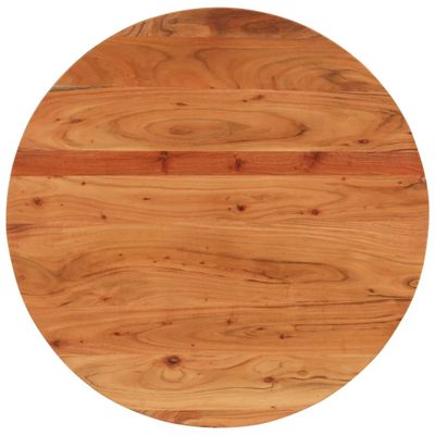 vidaXL Stolová doska Ø80x2,5 cm okrúhla akáciový masív