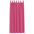 vidaXL Záclony na zatemnenie s krúžkami 2 ks Jasná ružová 245 x 140 cm