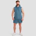 Šortky Unity Blue - GymBeam, veľkosť M, veľkosť oblečenia M, 60 % bavlna, 40 % polyester