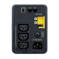APC Back-UPS 500VA, 230V, AVR, IEC Sockets Záložní zdroj, 500VA, 300W, AVR, 230V, ochrana datové linky (2x RJ-45), 3x IEC zásuvka