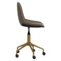 3086094 vidaXL Swivel Dining Chairs 4 pcs Light Grey Velvet(2x333495)