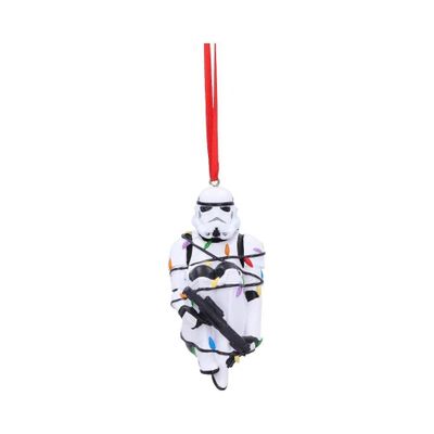 Vianočná ozdoba Star Wars - Stormtrooper vo vianočných svetielkach