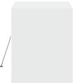 vidaXL TV nástenná skrinka s LED svetlami biela 80x31x38 cm