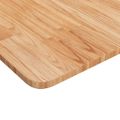 vidaXL Štvorcová stolová doska bledohnedá 70x70x1,5 cm lakovaný dub