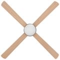 vidaXL Stropný ventilátor s osvetlením a diaľkovým ovládaním Ø 130 cm