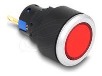 16 mm Plastic Indicator Light red/sold