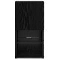 vidaXL Nástenný TV kabinet 30,5 x 30 x 60 cm Čierny dub