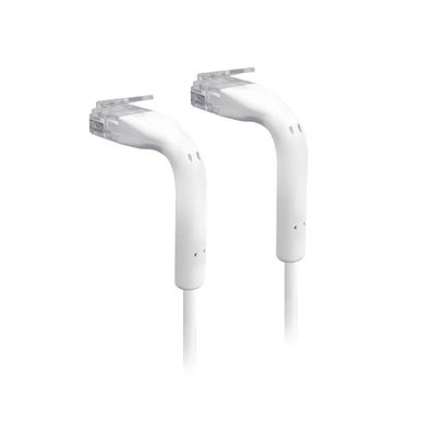 Ubiquiti U-Cable-Patch-RJ45-50, 0,1m (0,22 s konektormi), Cat6, biely (50ks)