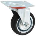 vidaXL Otočné kolieska 12 ks, 75 mm