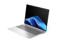 Dizajn so závesom 177 stupňov - AMD Ryzen 5 - 220 / až 4.9 GHz - Win 11 Pro - Radeon 740M - 16 GB RAM - 512 GB SSD NVMe - 16" IPS 1920 x 1200 - Gigabit Ethernet - Wi-Fi 6E, Bluetooth - strieborná - kbd: česká/slovenská - s HP 3 roky podpory hardvéru mimo pracoviska