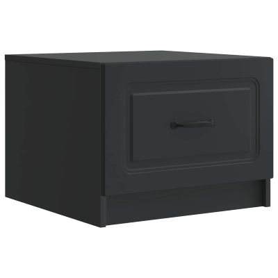 vidaXL Konferenčný stolík Čierna 49 x 50 x 37 cm Kompozitné drevo