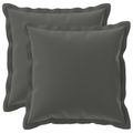 vidaXL Poťah na podložku 2 ks HOUTEN Antracitová 50 x 50 cm Polyester