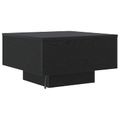 vidaXL Čierny dub 55 x 55 x 31 cm Kompozitné drevo