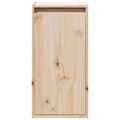 vidaXL Nástenná skriňa 30x30x60 cm masívna borovica