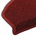 vidaXL Samolepiace schodové rohože 15 ks 80 x 24,5 x 3,5 cm