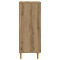 vidaXL Servírovacia skriňa Dub artisan 33 x 34,5 x 90 cm