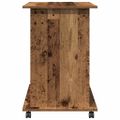 vidaXL počítačový stôl Old Wood 80x50x75 cm Engineered Wood