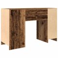 vidaXL Písací stôl staré drevo 120x42x76 cm kompozitné drevo