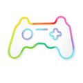 Neon LED RGB GAMEPAD FLRNE04 + RC Forever Light