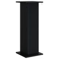 vidaXL Stojan na rastliny 2 ks Čierna 30,5 x 30 x 80,5 cm