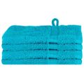 vidaXL Uterák pre hostí SOLUND 4 ks Tyrkysová 15 x 21 cm 550 gsm