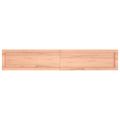 vidaXL Kúpeľňová doska bledohnedá 160x30x(2-4) cm ošetrený masív