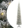 vidaXL Umelý vianočný stromček Zelená 300 cm PVC, oceľ a plast