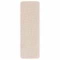 vidaXL Protišmykové schodové rohože 15 ks 60 x 25 cm Krémová PP