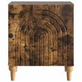 vidaXL Nočný stolík 2 ks Dymový dub 43 x 34,5 x 50 cm Kompozitné drevo