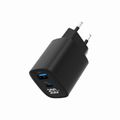 GEMBIRD Nabíjačka, USB/USB-C, 30W, čierna