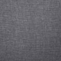 vidaXL Lavica 139,5 cm bledosivá polyester