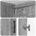 vidaXL Súprava kúpeľňových skríň v 2 kusoch UTRECHT Sivý Sonoma