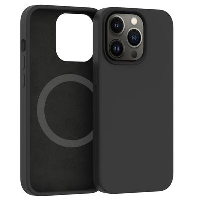 ER POWER Silikónový kryt CARNEVAL SNAP pre iPhone 14 Plus s MagSafe - Červená