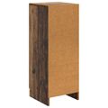 vidaXL Servírovacia skriňa Staré drevo 33 x 34,5 x 87 cm