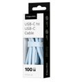 Kábel USB 100W silikónový Kruger&amp;Matz KM1269-1BL USB-USB-C, 1m, sv. modrá Kábel USB 100W silikonový Kruger&Matz KM1269-1BL USB - USB-C, 1m, sv. modrá