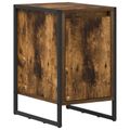 vidaXL Nočný stolík 2 ks Dymová dub 39,5 x 30 x 50 cm Kompozitné drevo