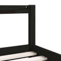 vidaXL Rám detskej postele so zásuvkami čierny 80x200 cm mas. borovica