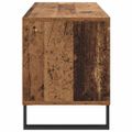vidaXL TV skrinka so zásuvkou Staré drevo 100 x 34,5 x 44,5 cm