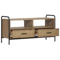 vidaXL TV skrinka 67,5 x 33 x 50 cm Dub artisan Kompozitné drevo