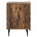 vidaXL Nočný stolík 2 ks Dymový dub 43 x 34,5 x 49,5 cm
