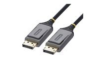 Kábel DisplayPort - DisplayPort (M) s jazýčkom do DisplayPort (M) s jazýčkom - DisplayPort 1.4 - 25 m - Active Optical Cable (AOC), hybridný, ohňovzdorný, podpora 8K60Hz, až 32,4 Gbps prenosová rýchlosť, jednosmerný - čierna