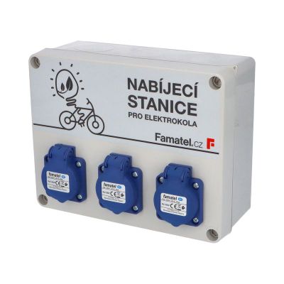 FAMATEL 30710 Nabíjacia stanica pre elektrobicykle