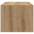 vidaXL TV stolíky 2 ks dub artisan 60x31x25,5 cm spracované drevo