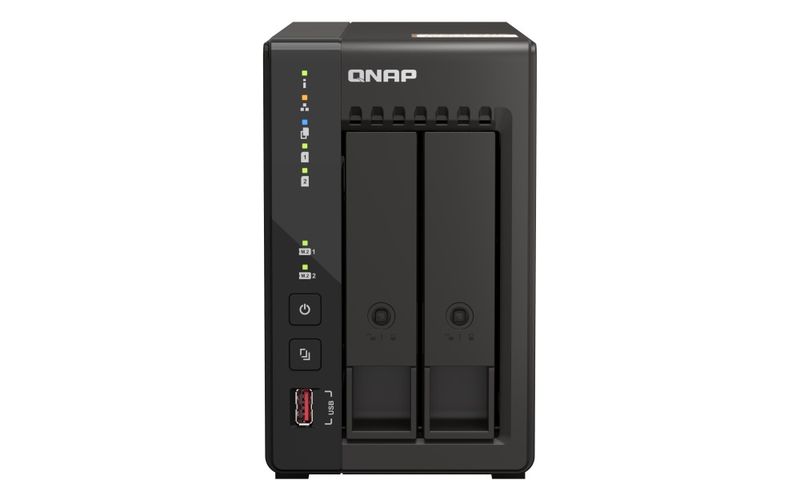 QNAP NVR QVP-21C (4core 2,6GHz, 8GB RAM, 2xSATA, 2x2,5GbE, 2xM.2 slot, 2xHDMI, kamery: 8 (max 16)