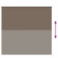 vidaXL Roleta zatemnenie Coffee 160x150 cm Šírka látky 156,6cm