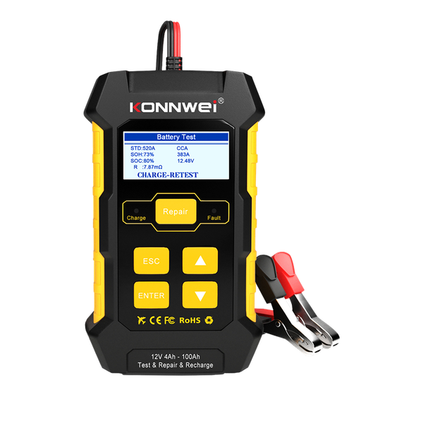 Tester a nabíjačka batérií KONNWEI KW510 3v1