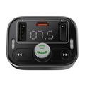 FM Transmitter Baseus S-09 Pro, Bluetooth (čierny)