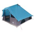 vidaXL Tipi stan 8-miestny Modrá taft