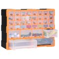 vidaXL Organizér so 38 zásuvkami 52x16x37,5 cm