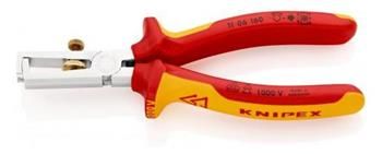 Knipex, 11 06 160, Odizolovacie klešty S otváracou pružinou, univerzálne